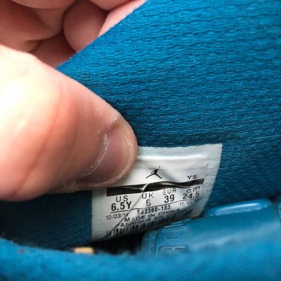 RARE 2019 Air Jordan 6 Retro 'Green Abyss' Size 8 - Picture 7 of 16